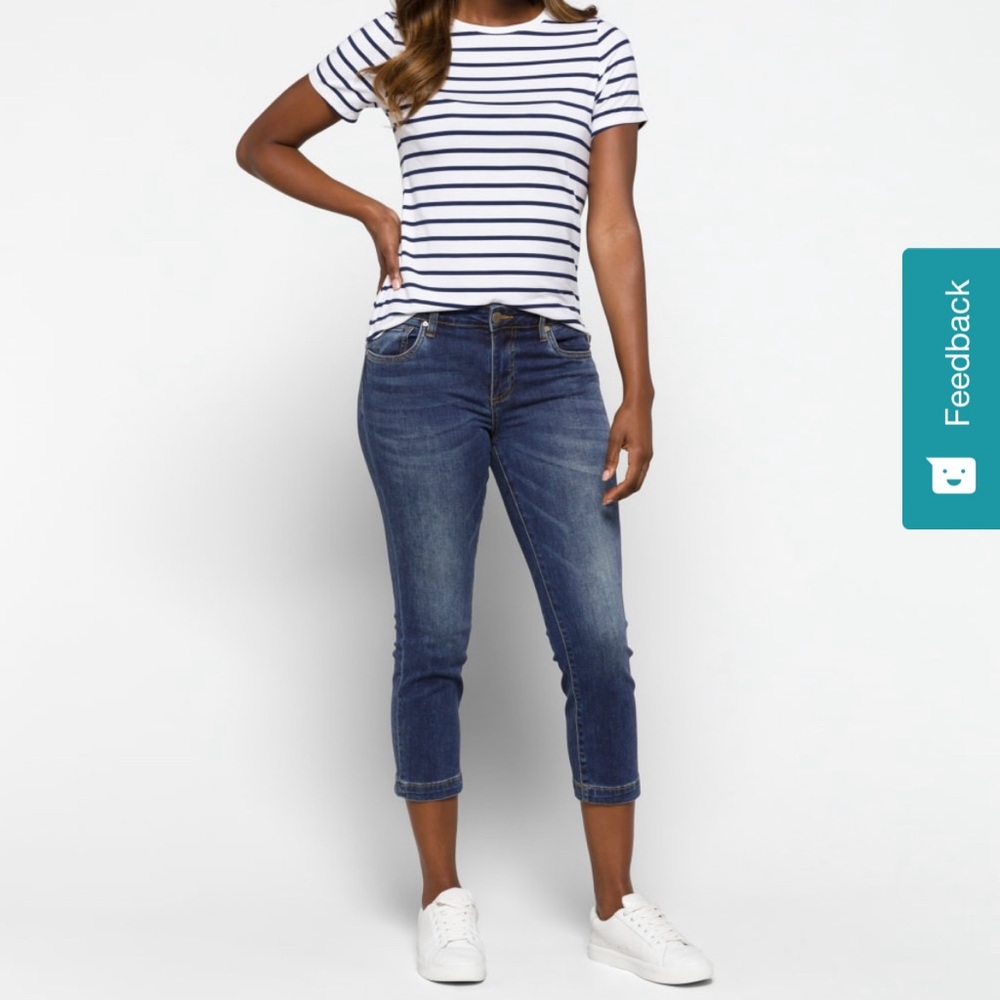 Kut from the cloth denim capris. Size 8